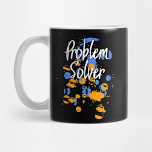 Problem Solver Paint Splatter Mug